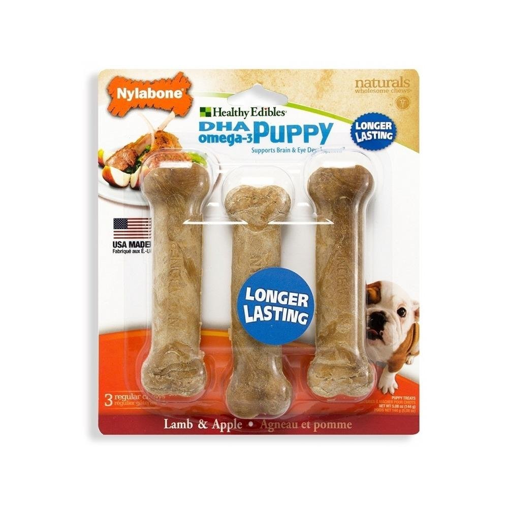 Healthy Edibles Puppy Lamb & Apple Dog Dental Chews - Image 3