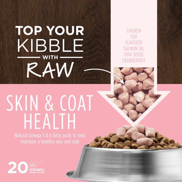 Raw Boost All Life Stages Freeze - Dried Skin & Coat Health Raw Mixers For Dogs - Image 3