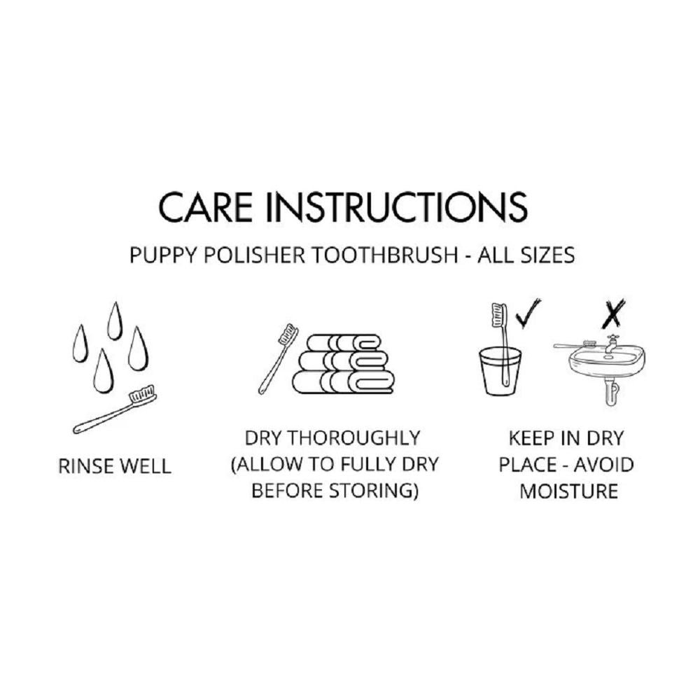 Puppy Polisher Biodegradable Toothbrush for Small Dogs - Image 5