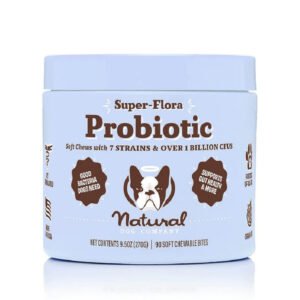 Super-Flora Probiotic Supplement for Dogs