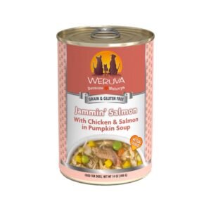 Weruva - Jammin' Salmon Chicken & Salmon in Pumpkin Soup Dog Can 14 oz
